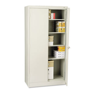 72" High; Black; Cabinet; Cabinets; Easy-to-Assemble; Furniture; Steel; Storage; Storage Cabinets; Supply/Utility; Compartments; Closets; Repositories; Depositories; Receptacles; Cubbies; Tennsco