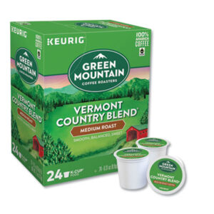 K-Cup; K-Cups; Kcup; Kcups; Keurig Brewing System; Keurig; Beverage; Beverages; Coffee; Single Cup; Vermont Country Blend; GREEN MOUNTAIN; Green Mountain Coffee Roasters Vermont Country Blend Coffee Drinks; Breakrooms; Vending; Hospitality; Lounges