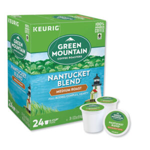 K-Cup; K-Cups; Kcup; Kcups; Keurig Brewing System; Keurig; Beverage; Beverages; Coffee; Single Cup; Nantucket Blend; GREEN MOUNTAIN; Green Mountain Coffee Roasters Nantucket Blend Coffee  Drinks; Breakrooms; Vending; Hospitality; Lounges