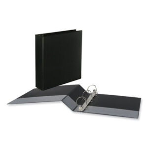 (UNV20745PK)UNV 20745PK – Slant D-Ring View Binder, 3 Rings, 2" Capacity, 11 x 8.5, Black, 6/Carton by UNIVERSAL OFFICE PRODUCTS (6/CT)
