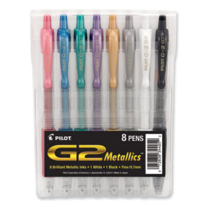 G2 Metallics; Gel Pen; Pilot; Retractable