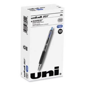 Signo Gel 207; Retractable; Roller Ball Gel Pen; uni-ball; Writing; Instruments; Utensils; Inkers; Schools; Education; Students