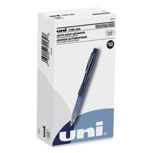 (UBC70134)UBC 70134 – Chroma Mechanical Pencil, 0.7 mm, HB (#2), Black Lead, Cobalt Barrel, Dozen by UNI (12/DZ)
