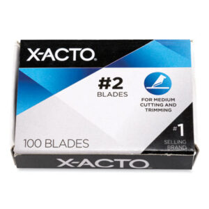 #2 Blade; Blade; Blades; Knife; Knives; X-ACTO; X-ACTO Knife; X-ACTO Knives & Blades; Sharps; Edges; Parts; Restoration