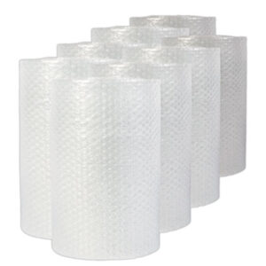 (UNV4087906)UNV 4087906 – Bubble Packaging, 0.19" Thick, 12" x 200 ft, Perforated Every 12", Clear, 8/Carton by UNIVERSAL OFFICE PRODUCTS (8/CT)