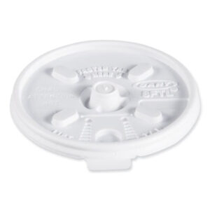 Lift n&apos; Lock Plastic Hot Cup Lids; Hospitality; Cafeterias; Restaurants; Cafes; Beverages; Stations; Covers