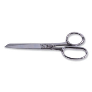 (ACM10257)ACM 10257 – Hot Forged Carbon Steel Shears, 8" Long, 3.88" Cut Length, Nickel Straight Handle by ACME UNITED CORPORATION (1/EA)
