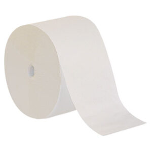 Compact Coreless One-Ply Bath Tissue; Toilet Paper; Cotton; Dry Goods; Facility; Nurse&apos;s Office; Colds