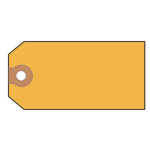 4-3/4 x 2-3/8; AVERY; Baggage Tag; Shipping; Shipping Tag; Tag; Tags; Unstrung; Yellow; Inventory-Cards; Pricing; identifiers; Distinguishing; Tracking; Retail