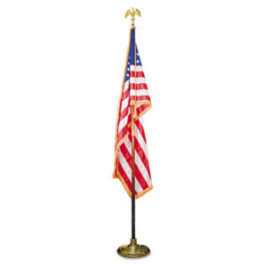 Advantus; 3 ft. x 5 ft.; ADVANTUS CORPORATION; American Flag; Flag; Flag & Staff Set; Flags; Indoor Flag; U.S. Flag; United States; United States Flag; Schools; Education; Banners; Emblems; Ensigns