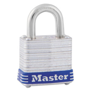 1-1/8" Wide; Combination Lock; Combination/Key; Four Pins; Key; Lock; Locks; MASTER LOCK; Padlock; Safety & Security; Security; Bolts; Latches; Parts; Safety; Building; MAU7D