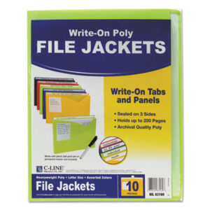 File Jackets;File Folder;Write-On File Folder;Write-On Jacket;Expanding Folder