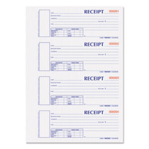 Cash; Form; Forms; Money; Money Receipt; Money Receipt Book; Numbered; Receipt; Receipt Book; Receipts; REDIFORM; Paperwork; Records; Documents; Pre-Printed; Record-Keeping