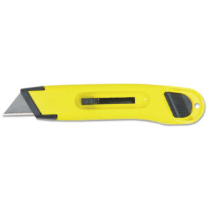 Knife; Knives; Light Duty; Plastic Utility Knife; Retractable; STANLEY BOSTITCH; Utility; Utility Knife; Utility Knives; Tools; Implements; Instruments; Blades