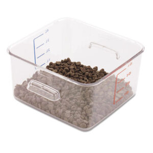 SpaceSaver Square Containers; To-Gos; Packages; Breakrooms; Kitchens; Restaurants