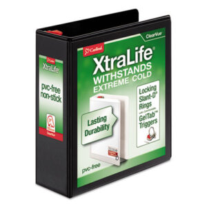 View; Binder; View Binder; D-ring; Slant-D; ring binder; Slant-D ring; presentation; ClearVue; Clearview; XtraLife; xtralife; D-Ring binder; D ring binder; TOPS; binders