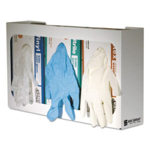 Dispenser; First Aid Glove; Glove; Glove Dispenser; Gloves; Latex; Latex Glove; Medical Glove; SAN JAMAR; Hand; Covering; Safety; Sanitary; Food-Service; Janitorial; Kitchens