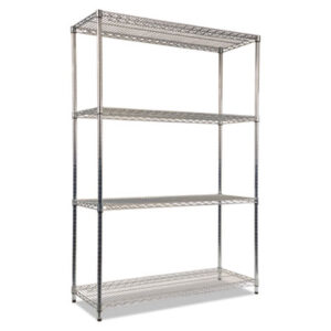 Alera; Book; Book Shelf; Book Shelves; Bookcase; Bookcases; Furniture Shelf; Office Furniture; Racks; Ledges; Trestles; Furniture; Books; Repisa; Wire Shelves; Wire Shelving; Wire Shelf