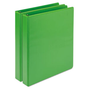 1 inch; Antimicrobial Presentation View Binders; SAMSILL; View Binder; Notebooks; Rings; Portfolios; Loose-Leaf; Schools; Education; Classrooms