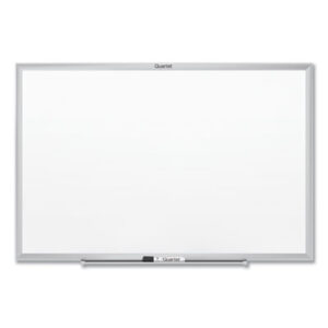 72 x 48; Board; Boards; Boards & Accessories; Dry Erase Boards; Dry Erase/Accessories; Mark &apos;N Wipe Board; Melamine Board; QUARTET; White Board; Aluminum Frame; Classrooms; Schools; Education; Meeting-Rooms; Teachers Whiteboard