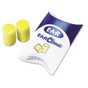 CABOT/AEARO COMPANY; Classic; Ear Plugs; Earplug; EòAòR; Foam; Hearing Protection; Pillow Pack; Hearing-Protection; Noise-Reduction; Construction; Manufacturing; Industrial; RTS3101001