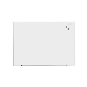 (UNV43203)UNV 43203 – Frameless Magnetic Glass Marker Board, 48 x 36, White Surface by UNIVERSAL OFFICE PRODUCTS (1/EA)
