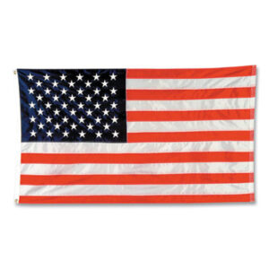 Baumgartens; 5 ft x 8 ft; Indoor Outdoor Flag; American Flag; Flag; Flags; Outdoor Flag; Indoor Flag; U.S. Flag; United States; United States Flag; Schools; Education; Banners; Emblems; Ensigns