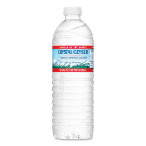 (CGW35001CTDEP)CGW 35001CTDEP – Natural Alpine Spring Water, 16.9 oz Bottle, 35/Carton by CRYSTAL GEYSER WATER CO (35/CT)