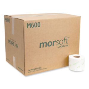 Morsoft; Bathroom Tissues; Toilet Tissues; Toilet Paper; Bathrooms; Restrooms; Janitorial Supplies; Jan/San; Facility; Facilities; Rolls; Washrooms; Colds; Cotton; Dry Goods; Facility; Nurse&apos;s Office; Bathrooms; Toilets