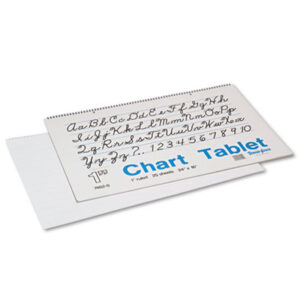 Chart; Chart Tablet; Ruled; Spiralbound; Two-Hole Punched; Tablets; Booklets; Schools; Education; Classrooms; Students; Pacon