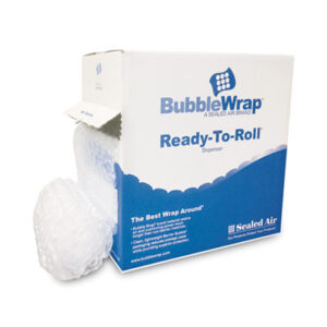 Sealed Air; Packaging; 12 in x 65 ft; 12 inches; 65 feet; Cushioning Materials; Bubble Wrap; Packing; Shipping; Receiving; Pillows; Sealed Cells