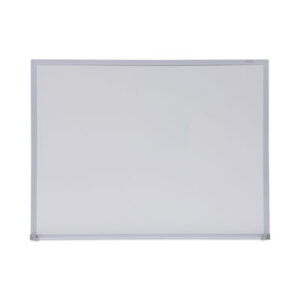 (UNV43622)UNV 43622 – Melamine Dry Erase Board with Aluminum Frame, 24 x 18, White Surface, Anodized Aluminum Frame by UNIVERSAL OFFICE PRODUCTS (1/EA)