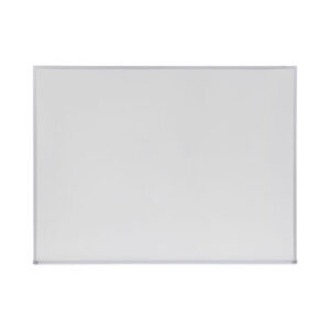 (UNV43624)UNV 43624 – Melamine Dry Erase Board with Aluminum Frame, 48 x 36, White Surface, Anodized Aluminum Frame by UNIVERSAL OFFICE PRODUCTS (1/EA)