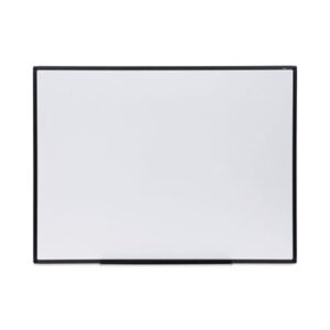 (UNV43629)UNV 43629 – Design Series Deluxe Dry Erase Board, 48 x 36, White Surface, Black Anodized Aluminum Frame by UNIVERSAL OFFICE PRODUCTS (1/EA)