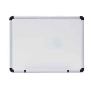 (UNV43722)UNV 43722 – Modern Melamine Dry Erase Board with Aluminum Frame, 24 x 18, White Surface by UNIVERSAL OFFICE PRODUCTS (1/EA)