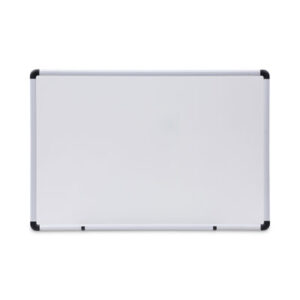 (UNV43723)UNV 43723 – Modern Melamine Dry Erase Board with Aluminum Frame, 36 x 24, White Surface by UNIVERSAL OFFICE PRODUCTS (1/EA)