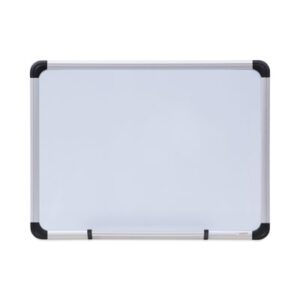(UNV43732)UNV 43732 – Magnetic Steel Dry Erase Marker Board, 24 x 18, White Surface, Aluminum/Plastic Frame by UNIVERSAL OFFICE PRODUCTS (1/EA)