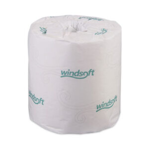 Bathroom Tissue; Toilet Paper; Toilet Tissue; Two-Ply; WINDSOFT; Cotton; Dry Goods; Facility; Nurse&apos;s Office; Colds