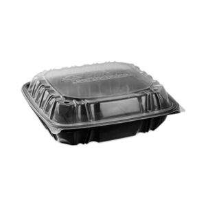 Food Containers; Hinged-Lid; Breakrooms; Kitchens; Packages; Restaurants; To-Gos