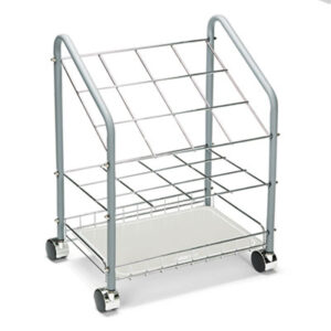 (SAF3090)SAF 3090 – Wire Roll/Files, 12 Compartments, 18w x 12.75d x 24.5h, Gray by SAFCO PRODUCTS (1/EA)