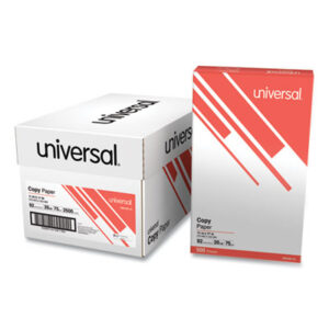 (UNV28110)UNV 28110 – Copy Paper, 92 Bright, 20 lb Bond Weight, 11 x 17, White, 500 Sheets/Ream, 5 Reams/Carton by UNIVERSAL OFFICE PRODUCTS (5/CT)