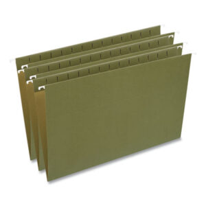 (UNV34111)UNV 34111 – Hanging File Folders, Legal Size, 1/5-Cut Tabs, Standard Green, 50/Carton by UNIVERSAL OFFICE PRODUCTS (50/CT)