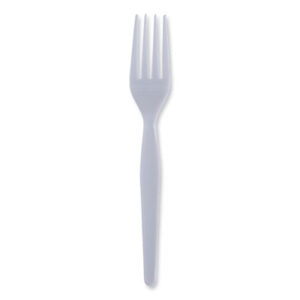 (BWKFORKHW)BWK FORKHW – Heavyweight Polystyrene Cutlery, Fork, White, 1000/Carton by BOARDWALK (1000/CT)