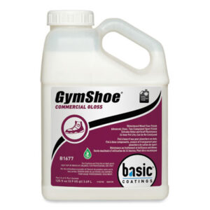 (BETB16774312)BET B16774312 – GymShoe Gloss Sport Finish, Mild Scent, 1 gal Bottle, 4/Carton by BETCO CORPORATION (4/CT)