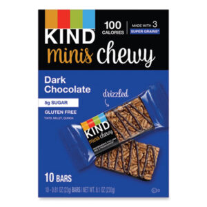 KIND; Healthy Snack; Bar; Snack Bar; Dark Chocolate; Non-GMO; Gluten Free; Breakrooms; Kitchens; Nutrition; Nourishment; Vittles; Snacks