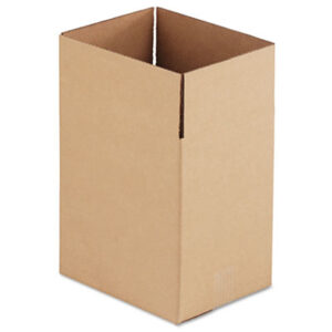 (UNV11812)UNV 11812 – Fixed-Depth Corrugated Shipping Boxes, Regular Slotted Container (RSC), 8.75" x 11.25" x 12", Brown Kraft, 25/Bundle by UNIVERSAL OFFICE PRODUCTS (25/BD)