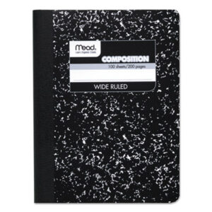 9 3/4 x 7 1/2; Academic; Academic Notebook; Book; Composition; Composition Books; FIVE STAR; MEAD; Notebook; Notebooks; Wide/Margin Rule; Wireless; Wireless Notebook; Tablets; Booklets; Schools; Education; Classrooms; Students; square deal