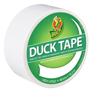 Duct; Duct Tape;Tape; Tapes; Adhesives; Affixers; Arts; Crafts; Schools; Education; Desktop; Mailroom; DUCCD3WHITE