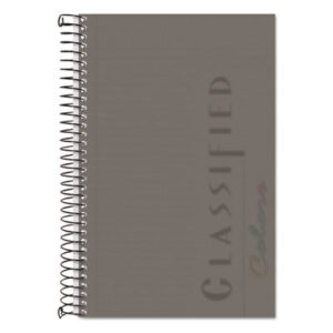 8 1/2 x 5 1/2; Graphite; Legal; Legal Pad; Letter Size; Note; Note Pad; Notebook; Pad; Pads; Perforated; Ruled; Ruled Pad; TOPS; Wirebound Notebook; Writing; Writing Pad; Tablets; Booklets; Schools; Education; Classrooms; Students