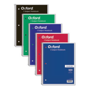 8 1/2 x 11; TOPS; Wirebound Notebook; Notebook; Spiral; Spiral Notebook; Subject Notebook; College Rule; Letr-Trim; One-Subject; Tablets; Booklets; Schools; Education; Classrooms; Students